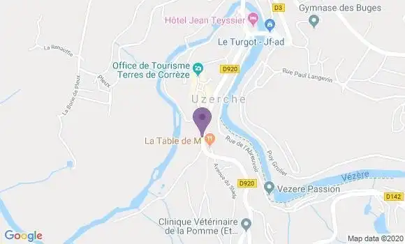 Localisation Crédit Agricole Agence d