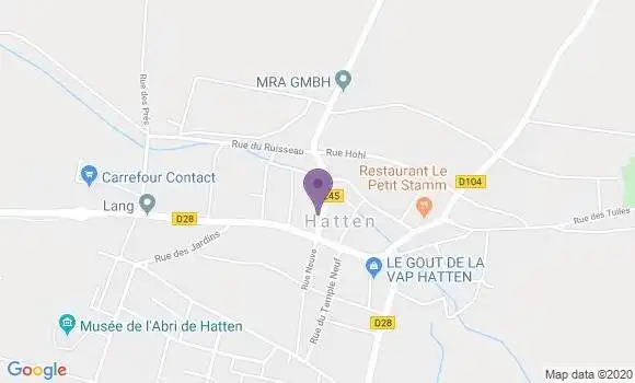 Localisation Crédit Agricole Agence d