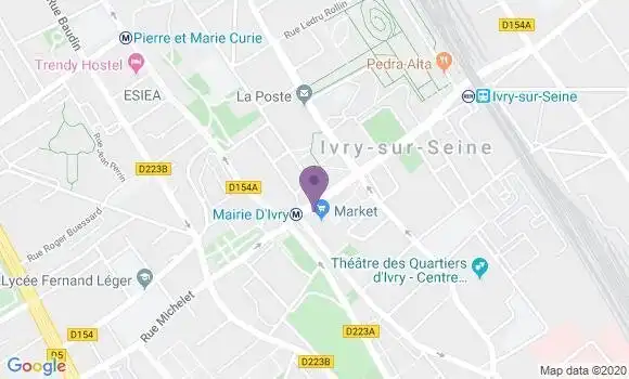 Localisation LCL Agence d