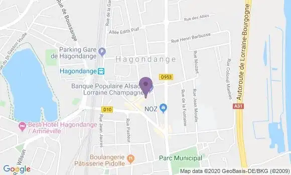 Localisation Crédit Agricole Agence d