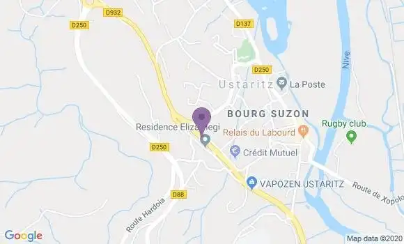 Localisation Crédit Agricole Agence d
