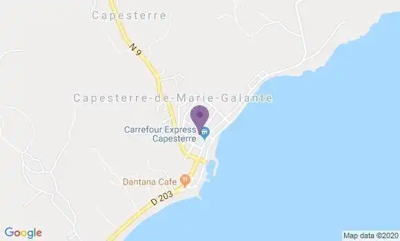 Localisation Crédit Agricole Agence de Grand Bourg
