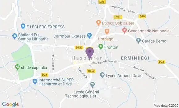 Localisation Crédit Agricole Agence d