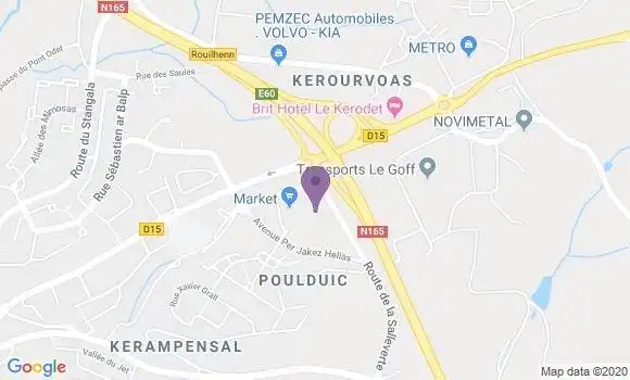 Localisation Crédit Agricole Agence d