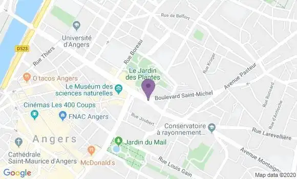 Localisation Crédit Agricole Agence d