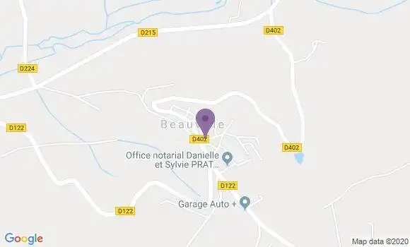 Localisation Crédit Agricole Agence de Beauville Point Conseil