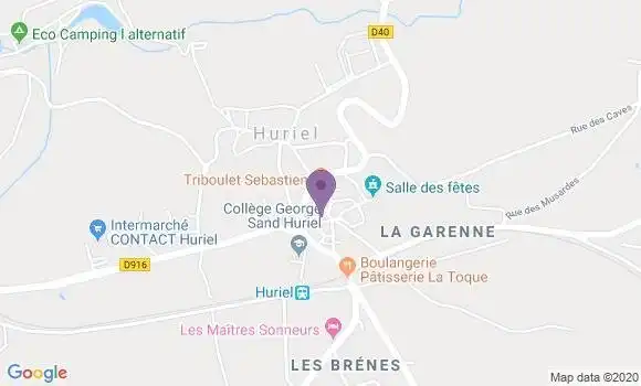Localisation Crédit Agricole Agence d