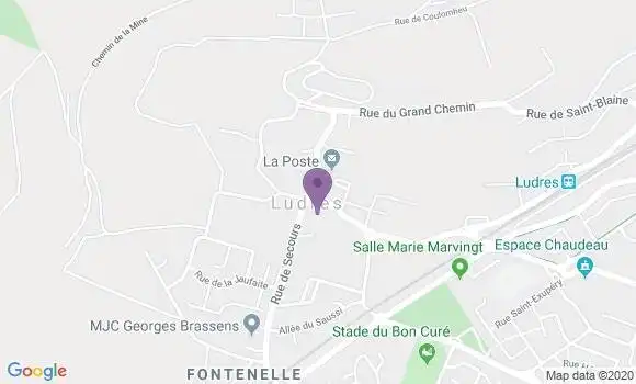 Localisation Crédit Agricole Agence de Ludres