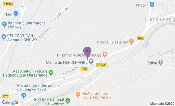 Localisation Crédit Agricole Agence d