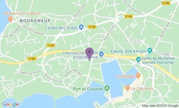 Localisation Crédit Agricole Agence d
