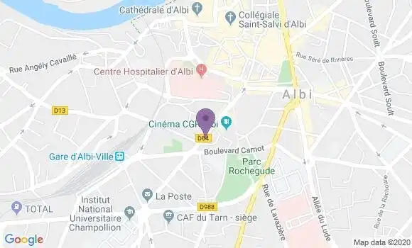 Localisation Crédit Agricole Agence d