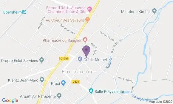Localisation Crédit Agricole Agence d