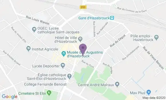 Localisation LCL Agence d