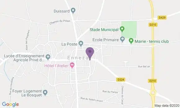 Localisation Crédit Agricole Agence d