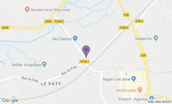 Localisation Crédit Agricole Agence d