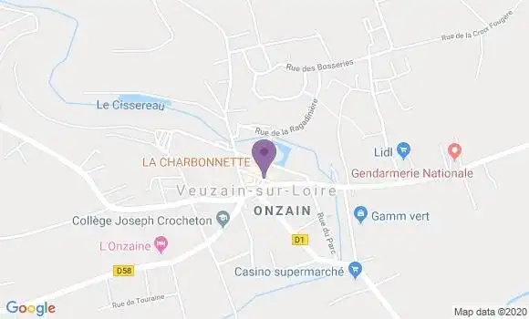 Localisation Crédit Agricole Agence d