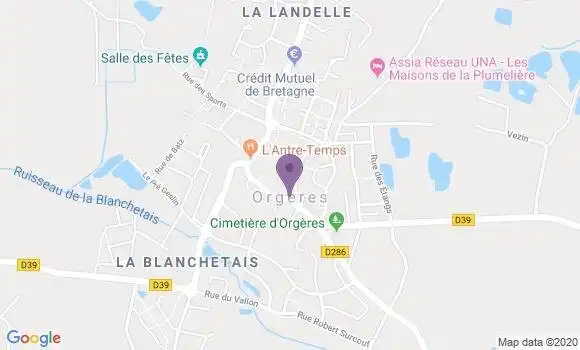 Localisation Crédit Agricole Agence d
