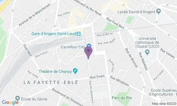 Localisation Crédit Agricole Agence d