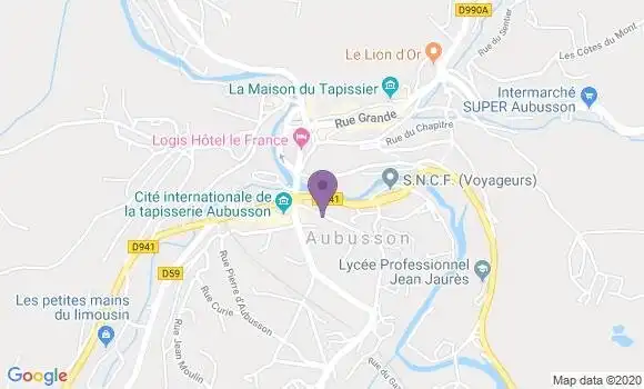 Localisation LCL Agence d