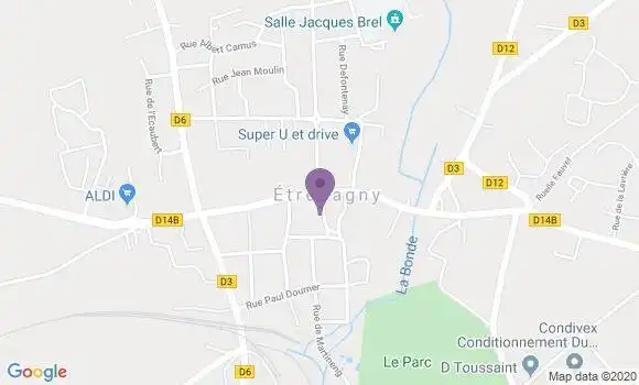 Localisation Crédit Agricole Agence d