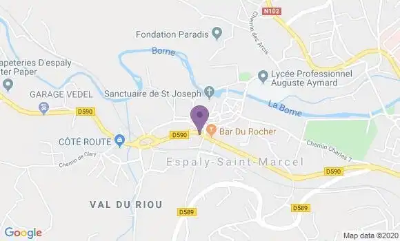 Localisation Crédit Agricole Agence d