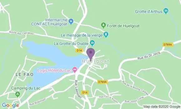 Localisation Crédit Agricole Agence d