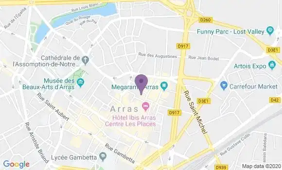 Localisation Crédit Agricole Agence d