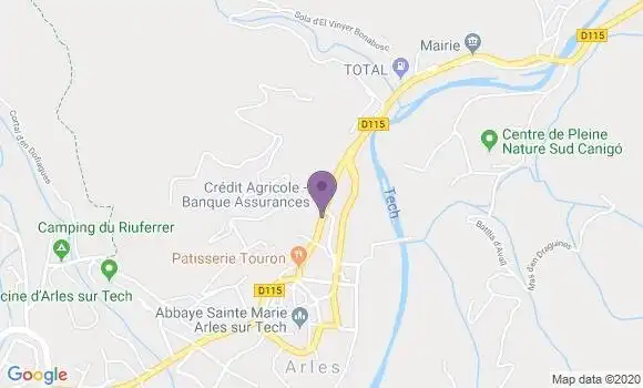 Localisation Crédit Agricole Agence d