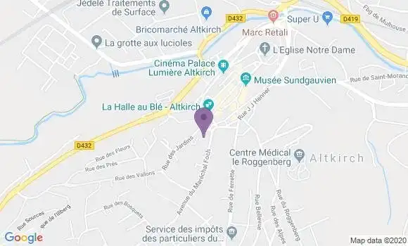 Localisation Crédit Agricole Agence d