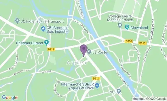 Localisation Crédit Agricole Agence d