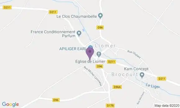 Localisation Crédit Agricole Agence de Beaucamps le Vieux
