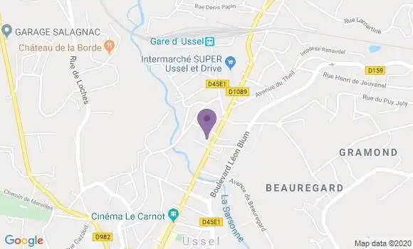 Localisation Crédit Agricole Agence d