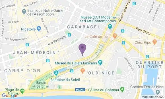 Localisation Crédit Agricole Agence de Nice Promotion Immobilère