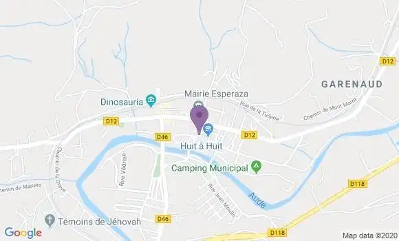Localisation Crédit Agricole Agence d