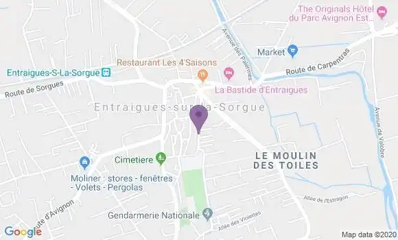 Localisation Crédit Agricole Agence d