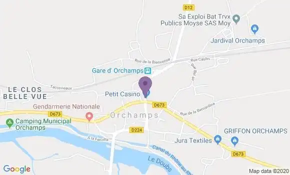 Localisation Crédit Agricole Agence d