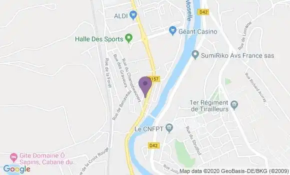 Localisation Crédit Agricole Agence d