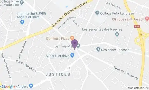 Localisation Crédit Agricole Agence d