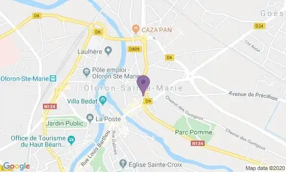 Localisation Crédit Agricole Agence d
