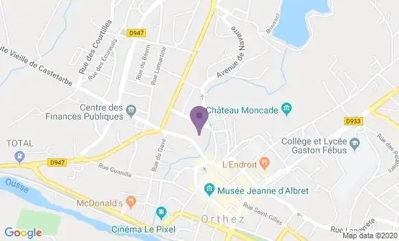 Localisation Crédit Agricole Agence d
