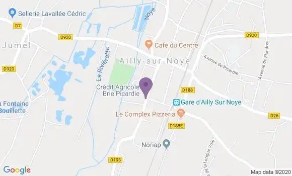 Localisation Crédit Agricole Agence d
