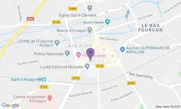 Localisation Crédit Agricole Agence d