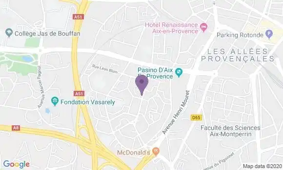Localisation LCL Agence d