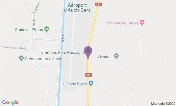 Localisation Crédit Agricole Agence d