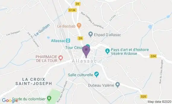Localisation Crédit Agricole Agence d