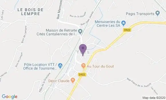 Localisation Crédit Agricole Agence d