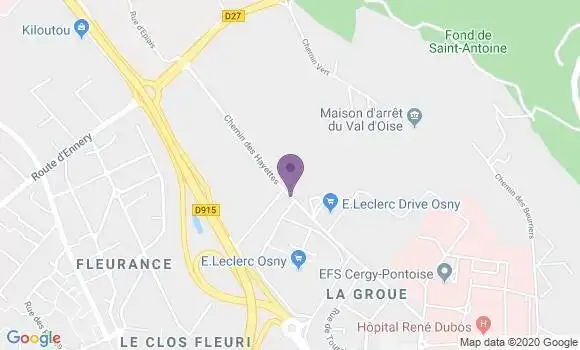 Localisation LCL Agence d