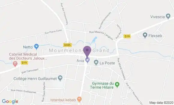 Localisation Crédit Agricole Agence de Mourmelon le Grand