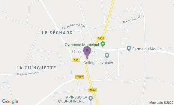Localisation Crédit Agricole Agence d