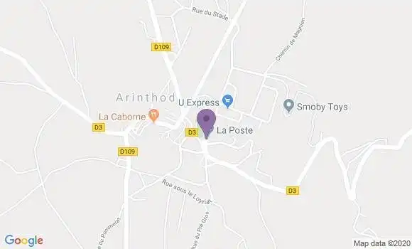 Localisation Crédit Agricole Agence d